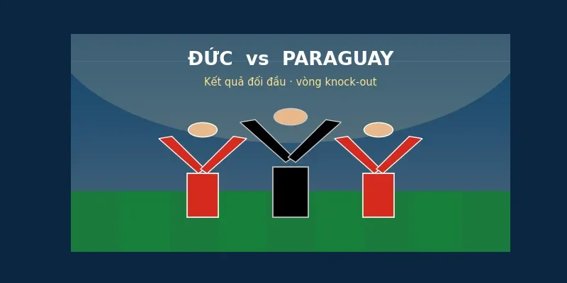 Kết quả đối đầu Đức vs Paraguay
