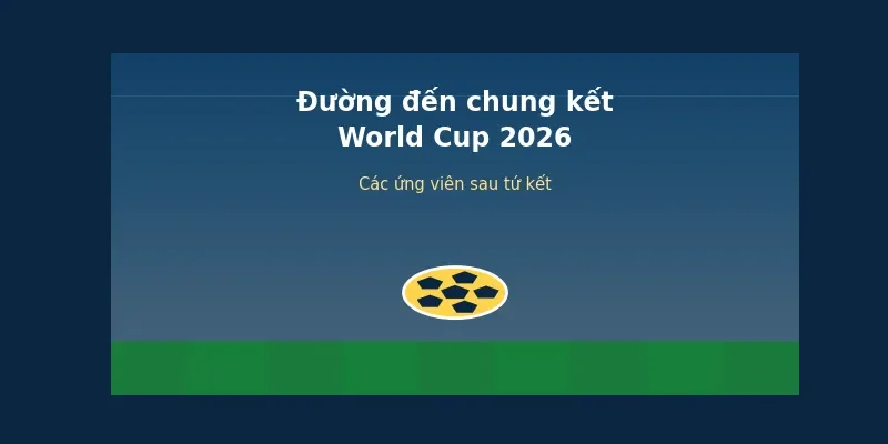 Đường đến chung kết World Cup 2026