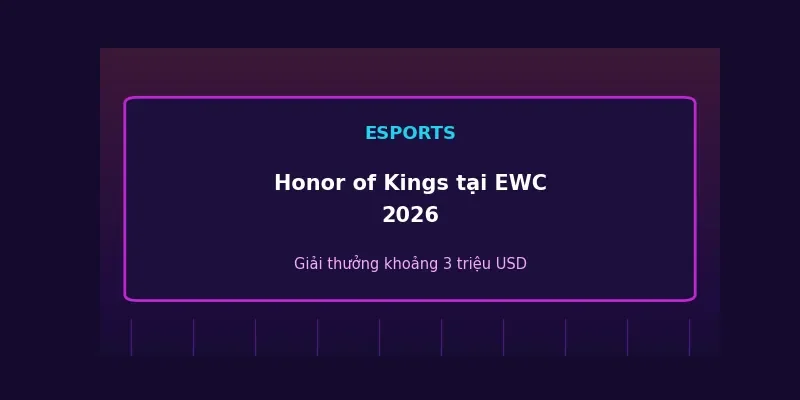Honor of Kings tại Esports World Cup 2026
