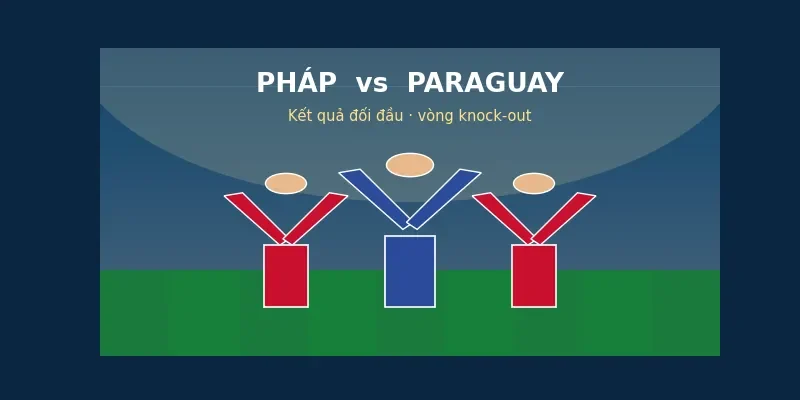 Kết quả đối đầu Pháp vs Paraguay