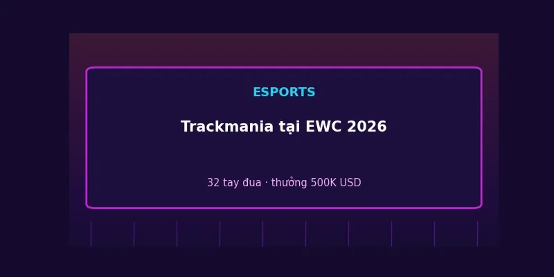 Trackmania tại Esports World Cup 2026